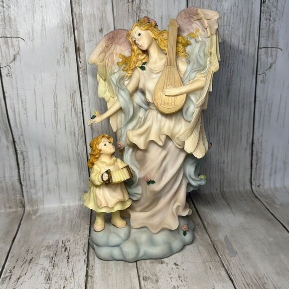 Vintage HERCO Gift Professional Angels Figurine Statue - Picture 1 of 6